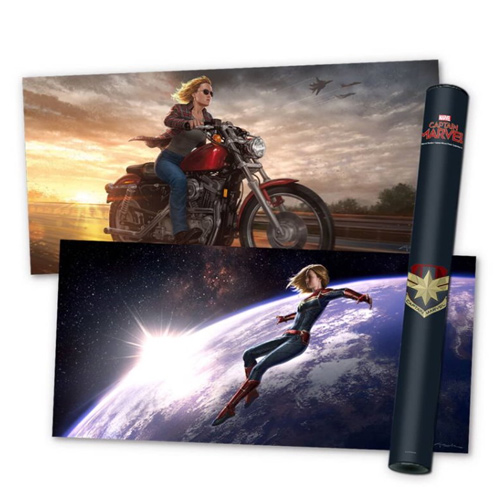 マーベル キャプテンマーベルポスターコレクション CAPTAIN MARVER POSTER 正規品 GOBUYKOREA