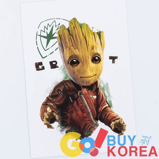 グルート marvel ガーディアンズオブギャラクシー ポストカード集