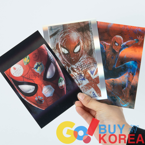Artnouveau マーベル スパイダーマン Far From Home ホログラムポストカード集 30枚1セット 韓国商品の輸入代行法人会社