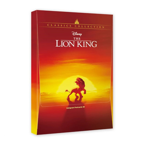 ライオンキング ホログラムポストカード DISNEY LION KING