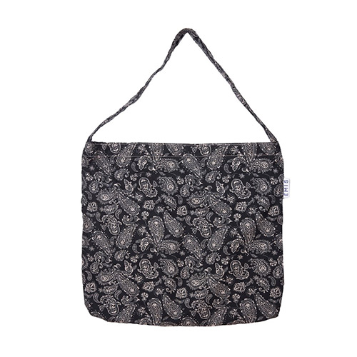 「EMIS」 BLACK PAISLEY ECO BAG エコバック