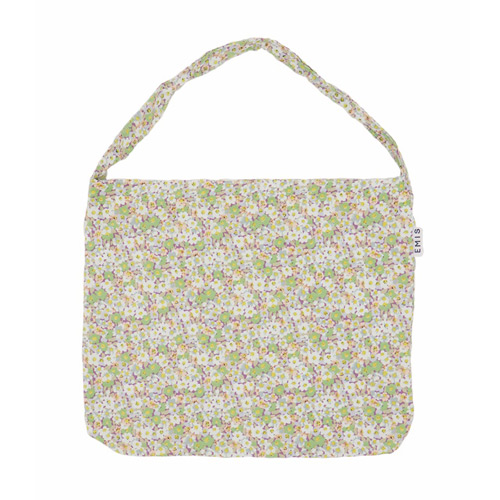 EMIS」PAINTING FLOWER ECO BAG-SANDY BROWN エコバック - 韓国商品の 