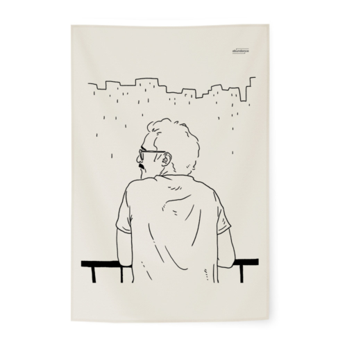 ◇abundance◇メモリアルファブリックポスター#her M/L/XL SIZE