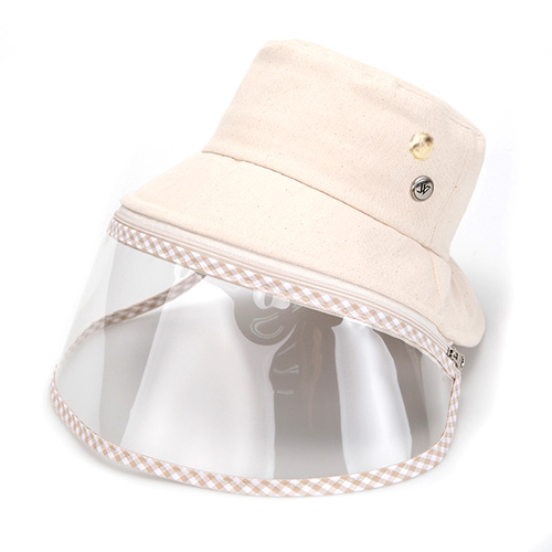 日よけ防止 フェイスガード 汚染対策 花粉症対策 ハット ウイルス対策 保護フェイスマスク クリップ付き 帽子 コロナ帽子